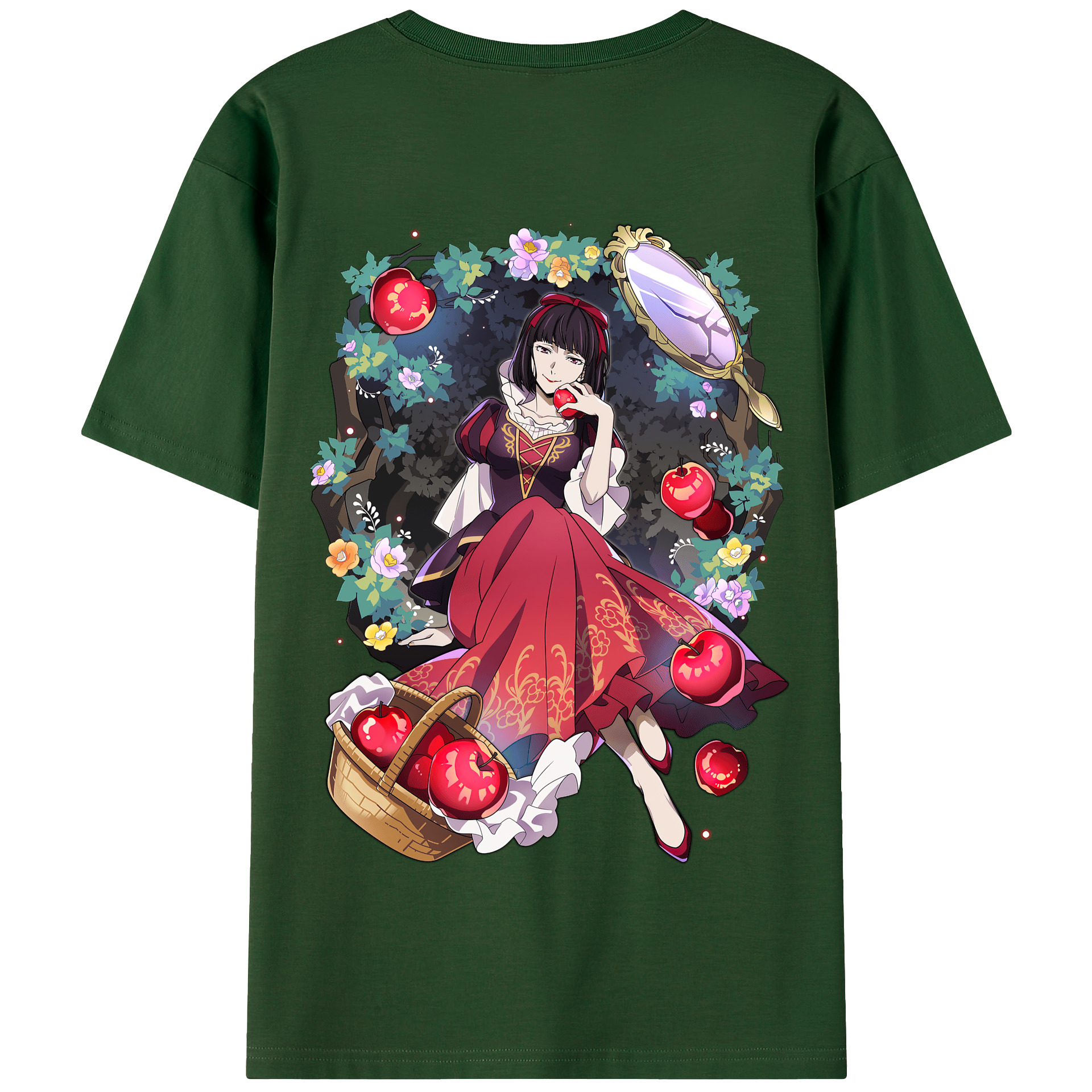 （画像用） 文豪ストレイドッグス Bungo Stray Dogs 綿100％半袖Tシャツ（背面プリント）
